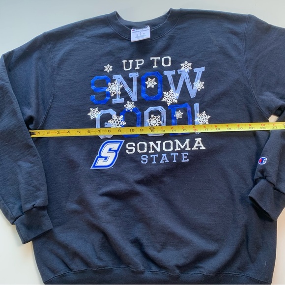 Champion Christmas‎ Sonoma State Sweatshirt  Size L - Picture 6 of 8